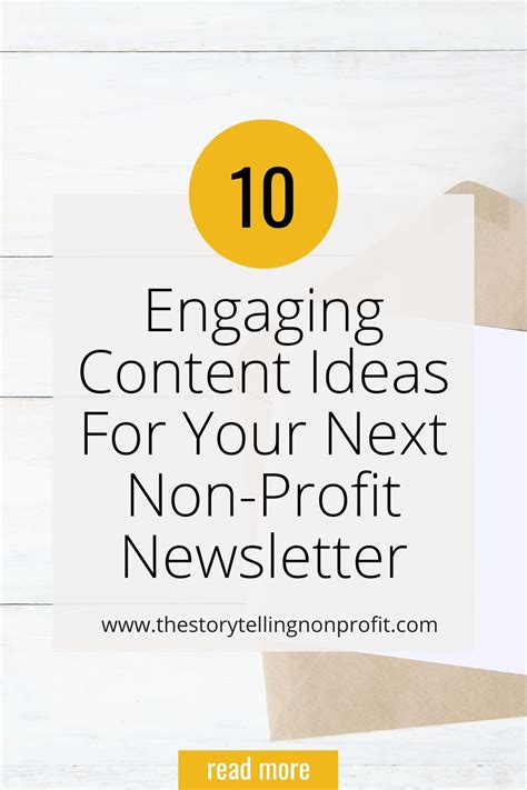 10 Engaging Content Ideas for your next non.